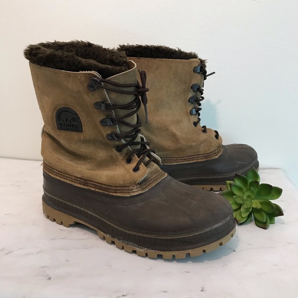 mens felt lined winter boots